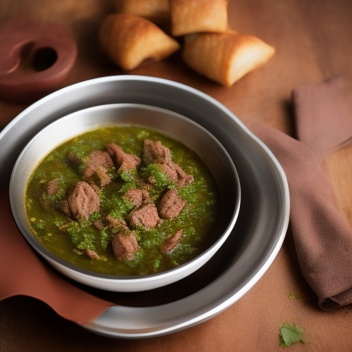 Receta tradicional argentina de Carne con Chimichurri

