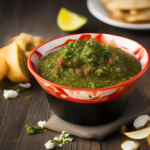 Carne Argentina con Salsa de Chimichurri

