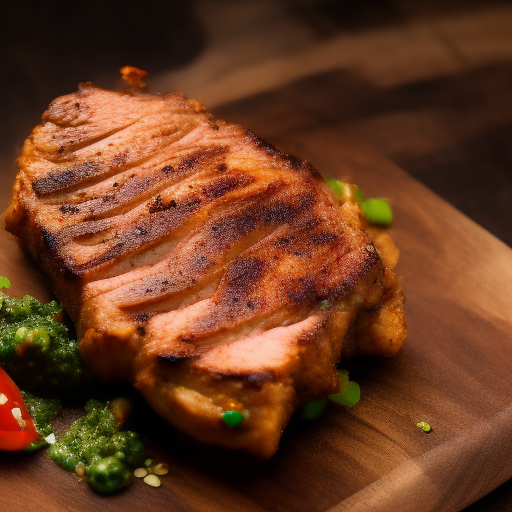 Carne Asada a la Parrilla con Chimichurri

