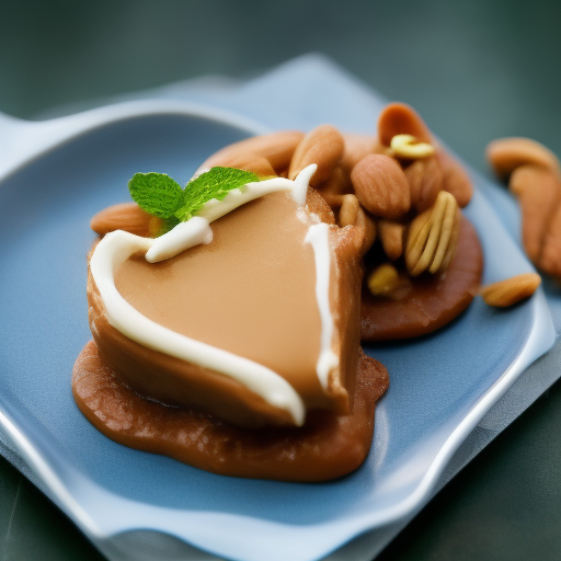 Postre Argentino Dulce de Leche con Nueces

