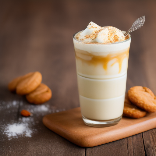 Delicioso postre argentino de dulce de leche y crema batida

