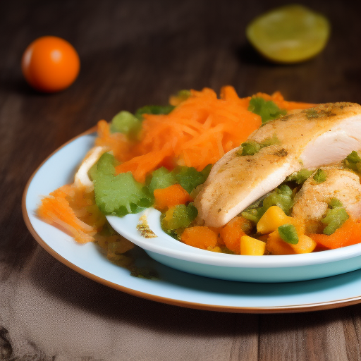 Ensalada de pollo y naranja: Una receta típica de Argentina

