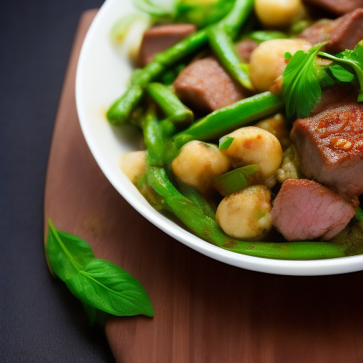 Deliciosa Receta China de Carne con Verduras

