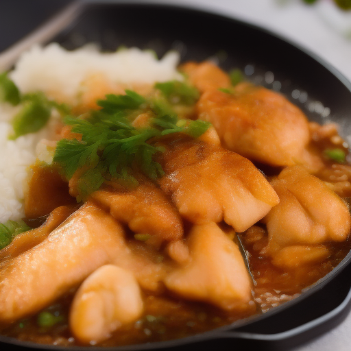 Rica receta china de pescado al estilo único

