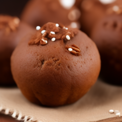 Dulce Chino: Bolas de Taro con Semillas de Sésamo

