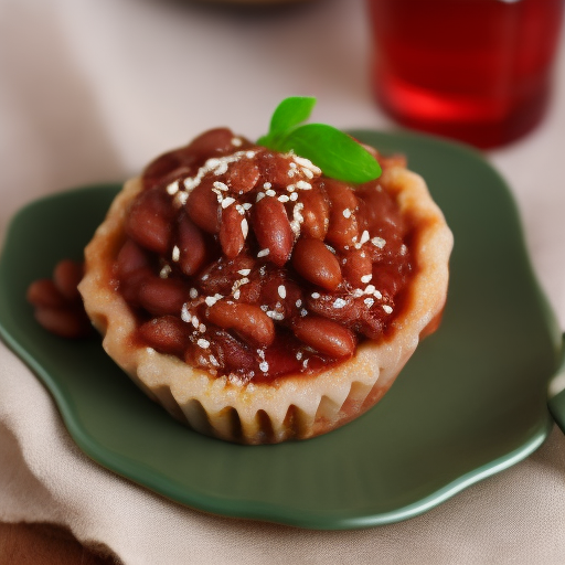 Receta de postre chino: Bolas de sésamo con relleno de pasta de frijoles rojos

