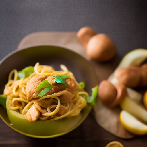 Ensalada china de fideos y pollo: una delicia para el paladar

