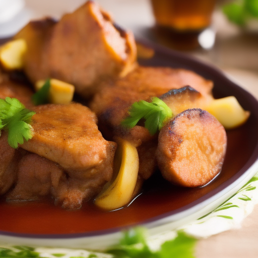 Deliciosa receta de carne a la española

