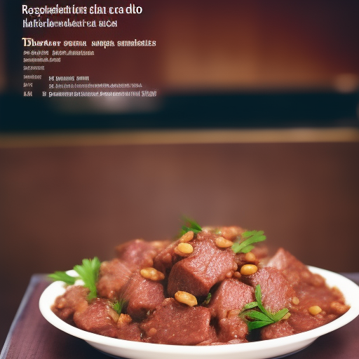 Receta de Carne de Cerdo con Salsa de Vino Tinto - ¡Una Delicia Española!

