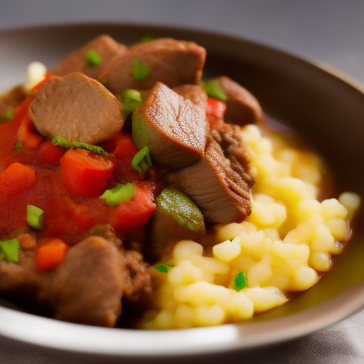 Deliciosa receta de carne española: Carne Guisada a la Española

