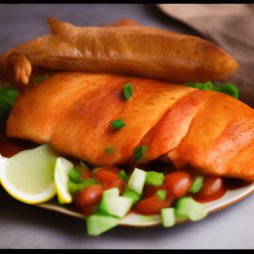 Delicia de pescado a la Española

