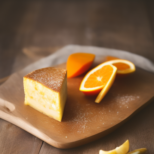 Receta de Tarta de Queso Española con Sabor a Naranja

