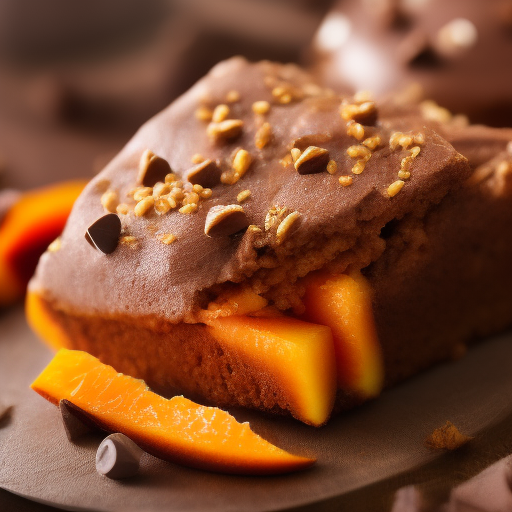 Delicioso postre típico español de chocolate y naranja

