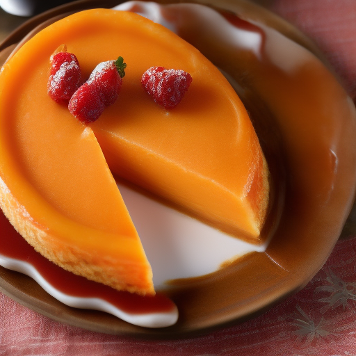 Flan de Naranja: una deliciosa receta postre española
