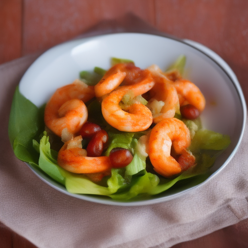 Ensalada de gambas y naranja: Una deliciosa receta española

