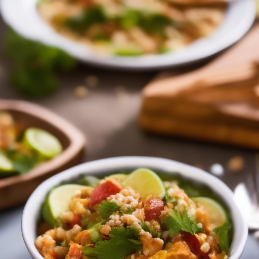 Ensalada española con un giro moderno

