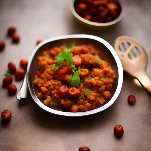 Ensalada de lentejas con chorizo ahumado

