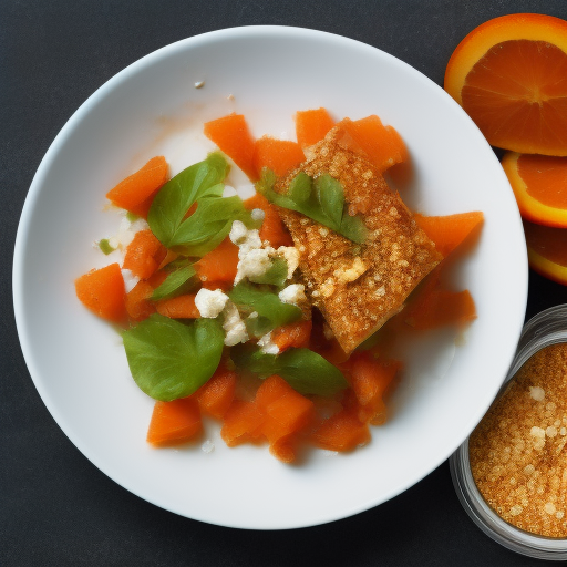 Ensalada de Remolacha y Naranja con Queso de Cabra

