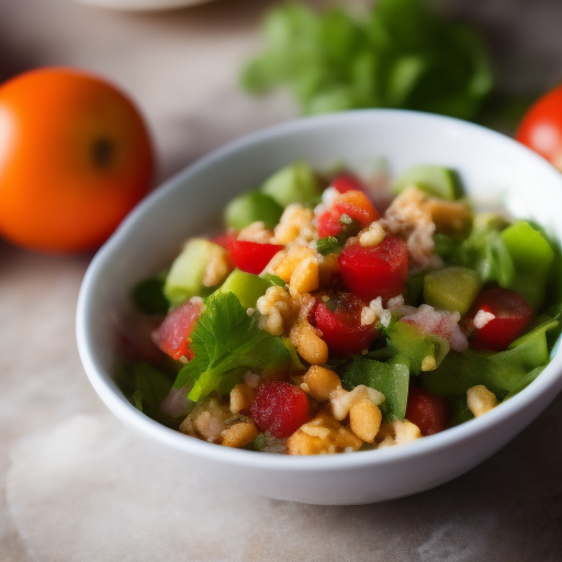 Ensalada Española con un toque de frescura

