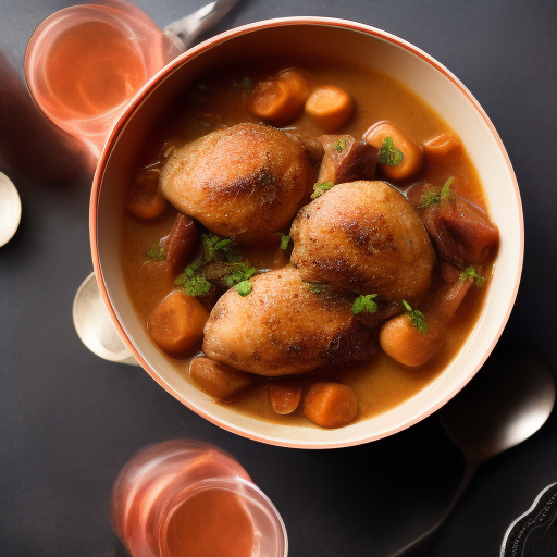 Coq Au Vin: la deliciosa receta francesa

