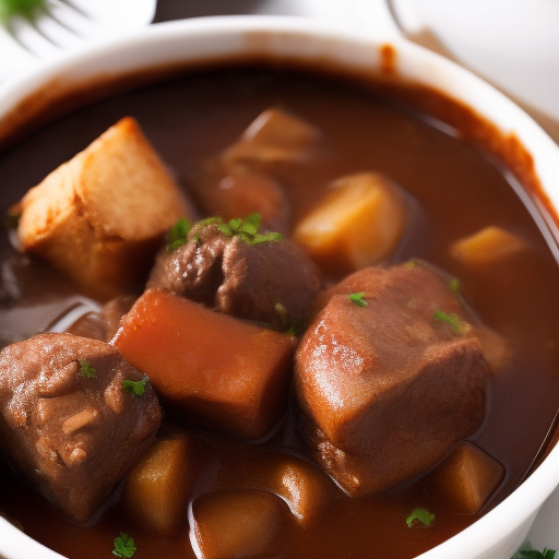 Boeuf Bourguignon: Una Receta Clásica Francesa 

