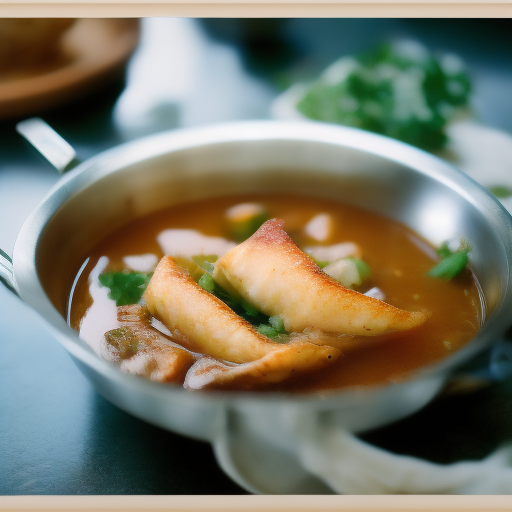 Sopa de pescado de la costa francesa

