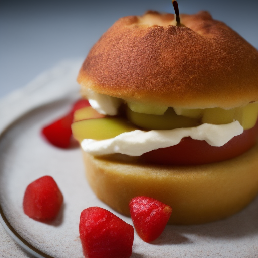 Tarta de Manzana al Estilo Francés

