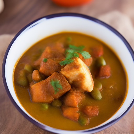 Delicioso Curry de Pescado al Estilo Indio

