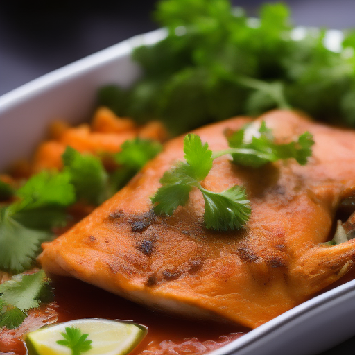 Receta India de Pescado al Horno

