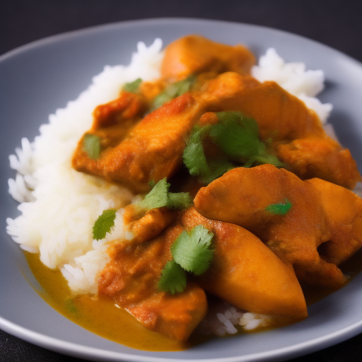 Receta típica india de pescado al curry

