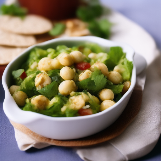 Ensalada India de Garbanzos: Una Receta Saludable y Sabrosa
