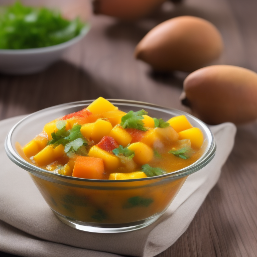 Ensalada India de Garbanzos y Mango - Una receta única y fácil

