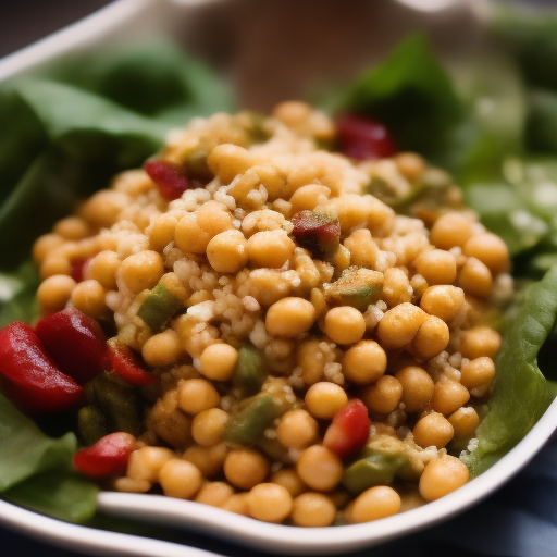 Ensalada de garbanzos al estilo indio – una receta deliciosa y nutritiva

