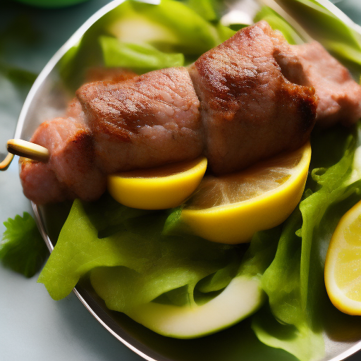 Receta Italiana de Carne a la Parrilla con Romero y Limón

