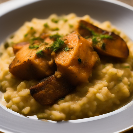 Delicioso Risotto de Pescado al Estilo Italiano

