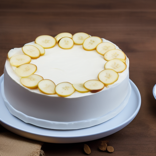 Tarta de Manzana Italiana con Crema de Mascarpone

