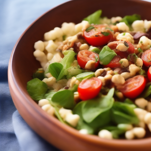 Ensalada Italiana con un toque único

