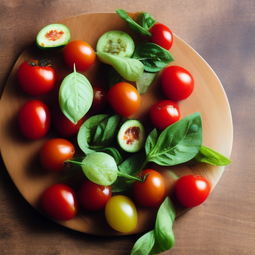 Ensalada Caprese con Tomates Cherry

