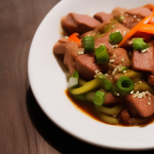 Deliciosa receta japonesa de carne

