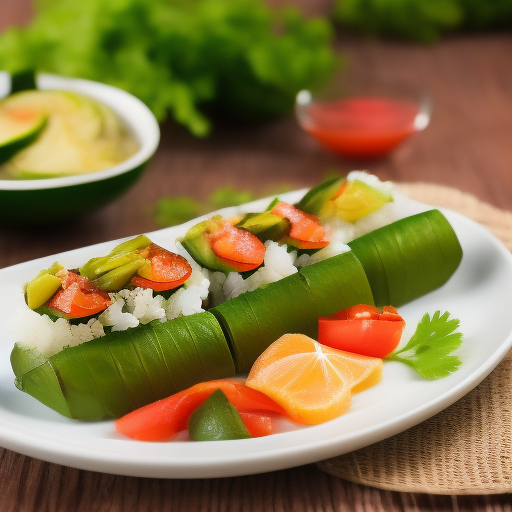 Sushi de Atún con Aguacate y Pepino - Una receta de pescado japonesa deliciosa e innovadora

