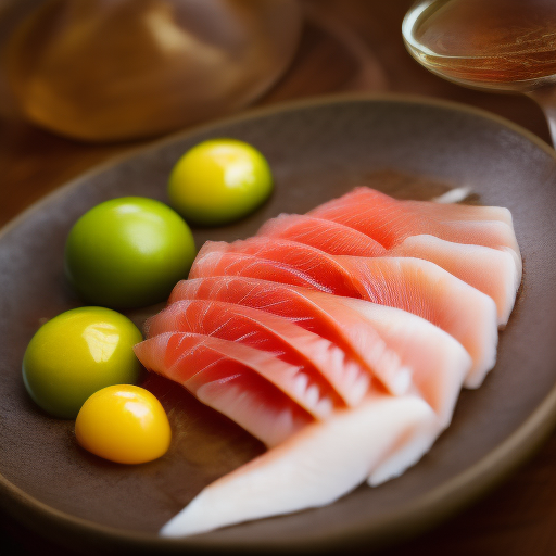 Sashimi de Pescado del Mar de Japón

