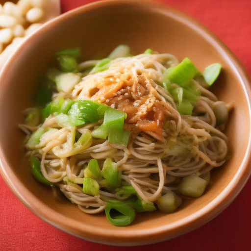 Ensalada de Soba: Una receta japonesa única y deliciosa

