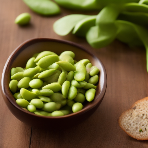 Ensalada de edamame y zanahoria con aderezo de jengibre

