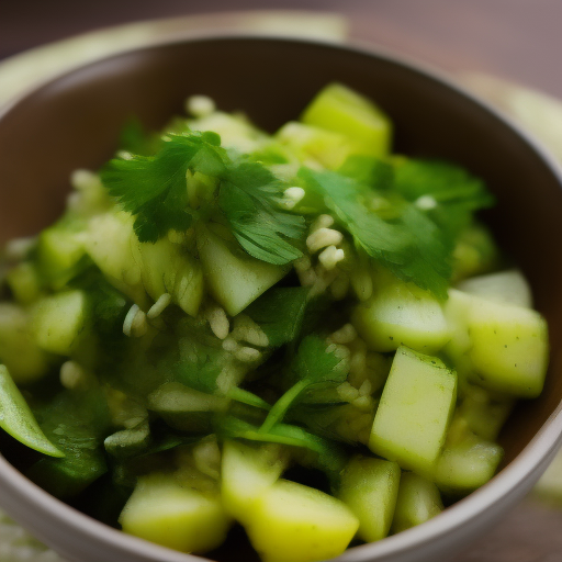 Ensalada de pepino japonés - Receta fresca y deliciosa

