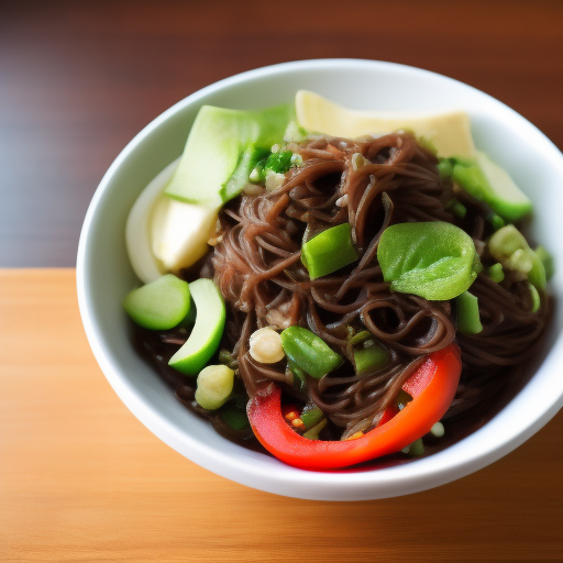 Ensalada de Soba y Verduras: Una Receta Refrescante de Japón

