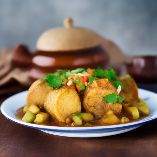 Tajine de Cordero con Albaricoques

