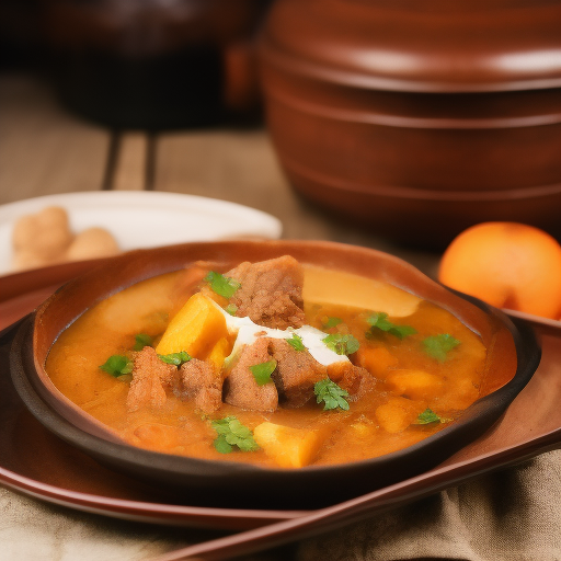 Tajine de Cordero con Almendras y Ciruelas

