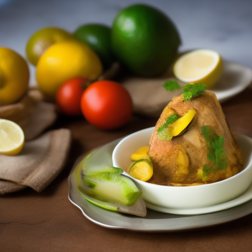 Tajine de Pollo con Limón y Aceitunas

