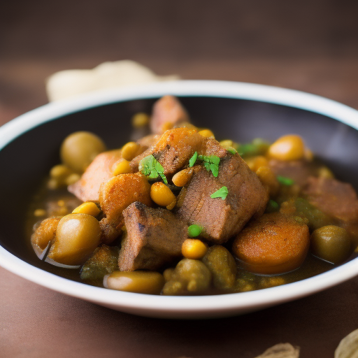 Tajine de Cordero con Almendras - Una Receta Tradicional de Marruecos
