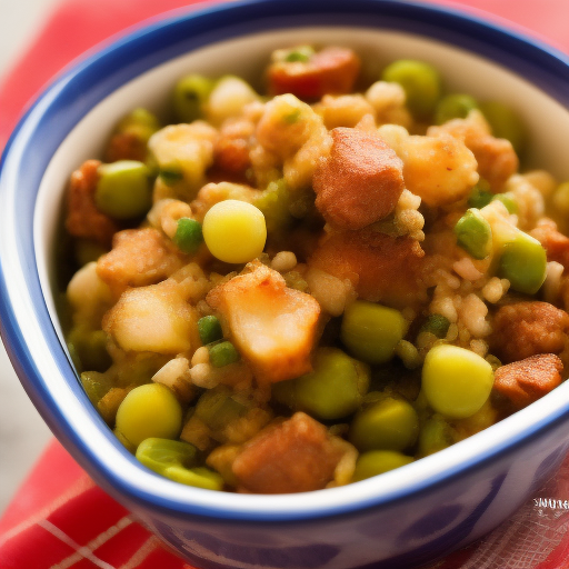 Ensalada marroquí de cuscús y garbanzos
